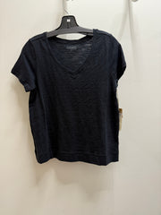 Solid Short Sleeve V-Neck Tee by Escape