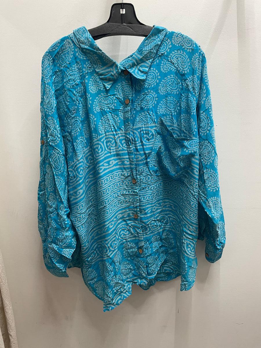 Kismet Button Down Tunic #208 by Kantha Bae