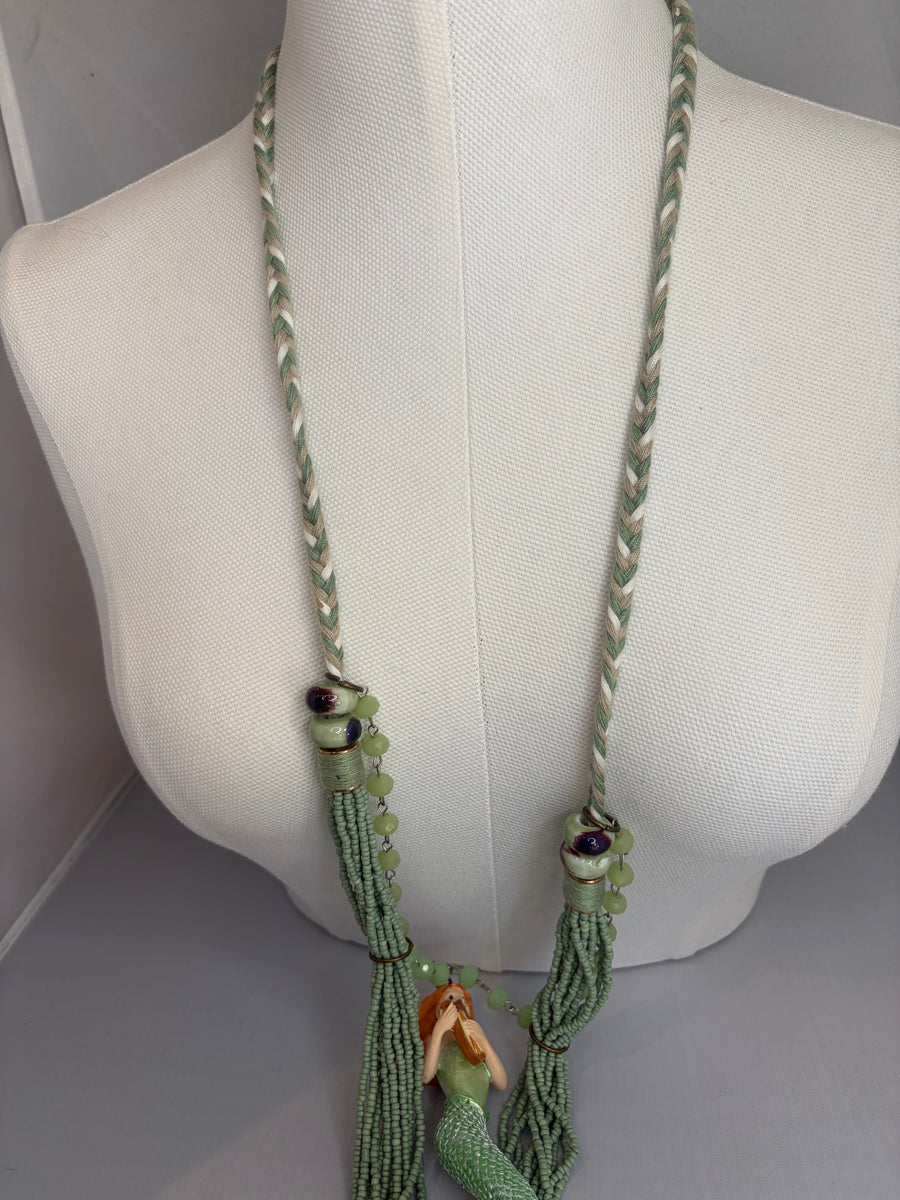 Seafoam Siren Necklace by Gina