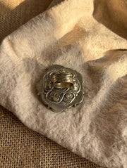Red Rose Adjustable Ring by Tara Gasparian