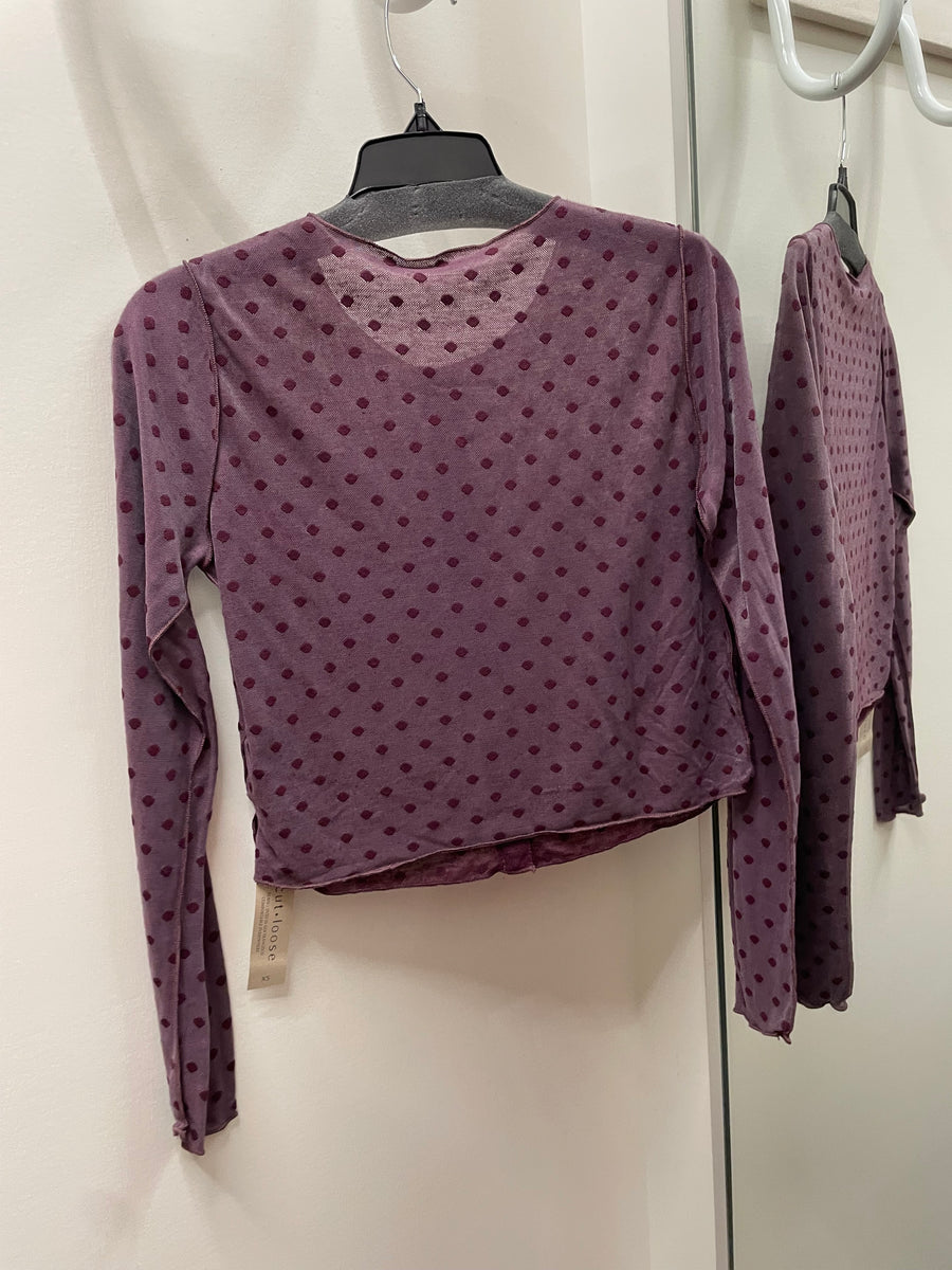 Velvet Whispers Cardigan by Cut Loose