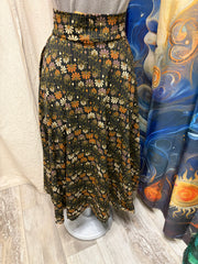 Tulip Skirt in Aviary Print by Effie's Heart