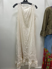 Textured Ruffle Dress