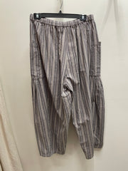 Gathered Cotton Wide Leg Pant by Cotiera Rae Mode CP6047 Robin Boutique