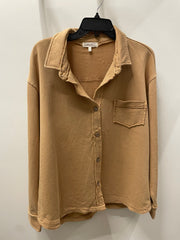 Color Wash Anywhere Shacket by Escape