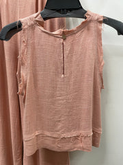 Linen Tank and Pant Set