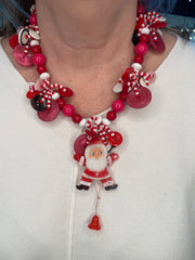 Puppet Santa Necklace by Lori Robin Boutique