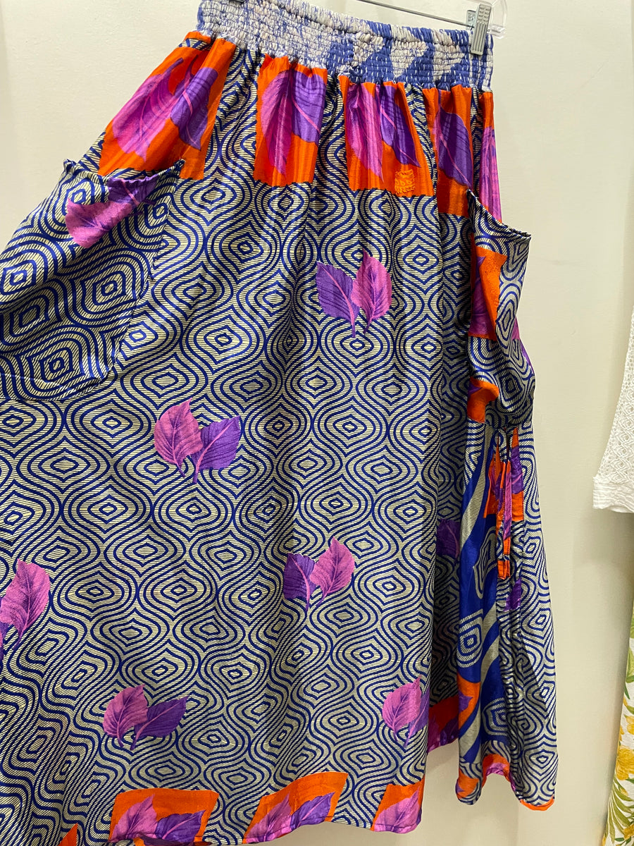 Rasgulla Butterfly Cargo Skirt #012 by Kantha Bae