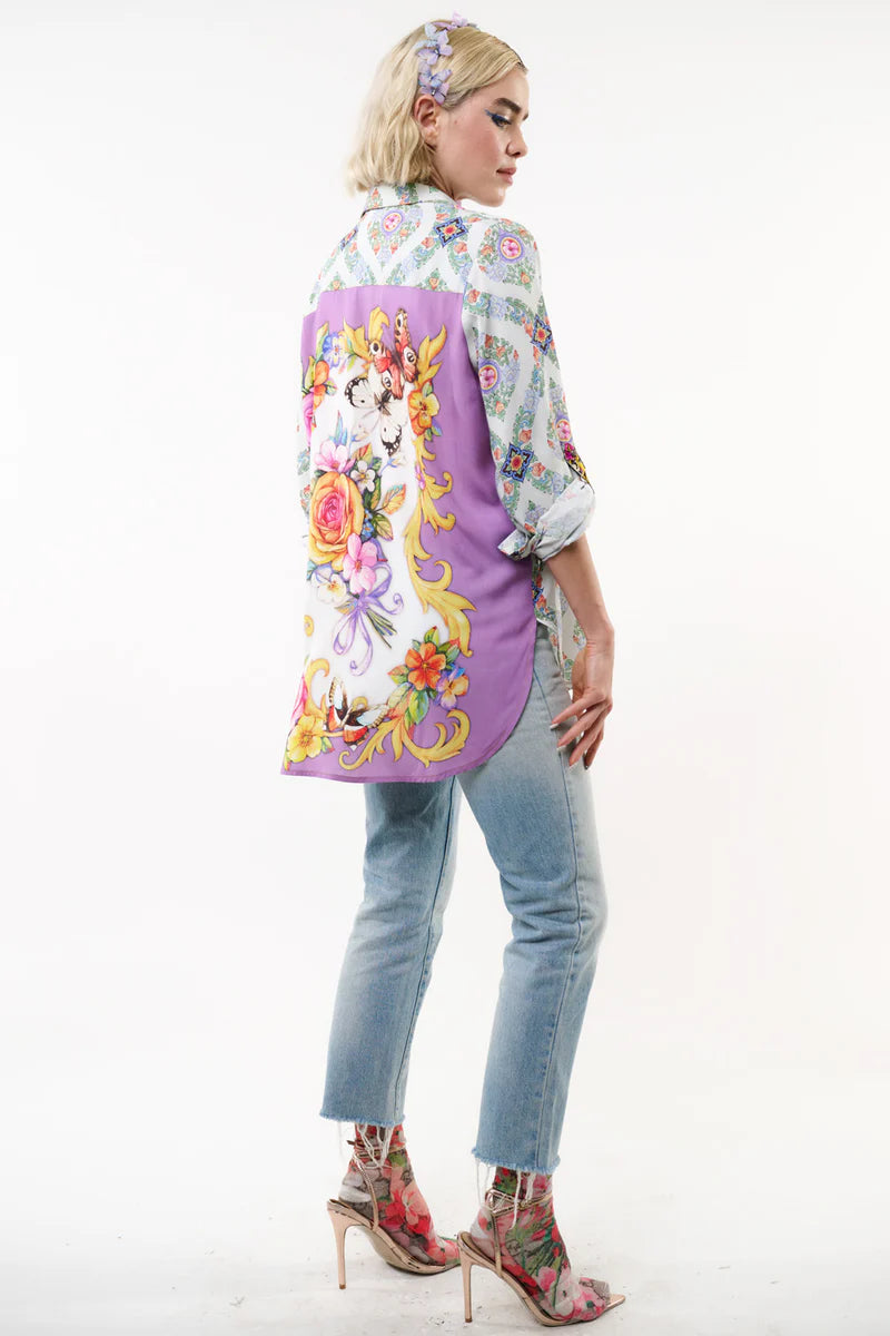 Violet Shirt by Aratta