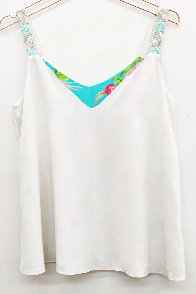 La Ville Rose Reversible Cami by Aratta