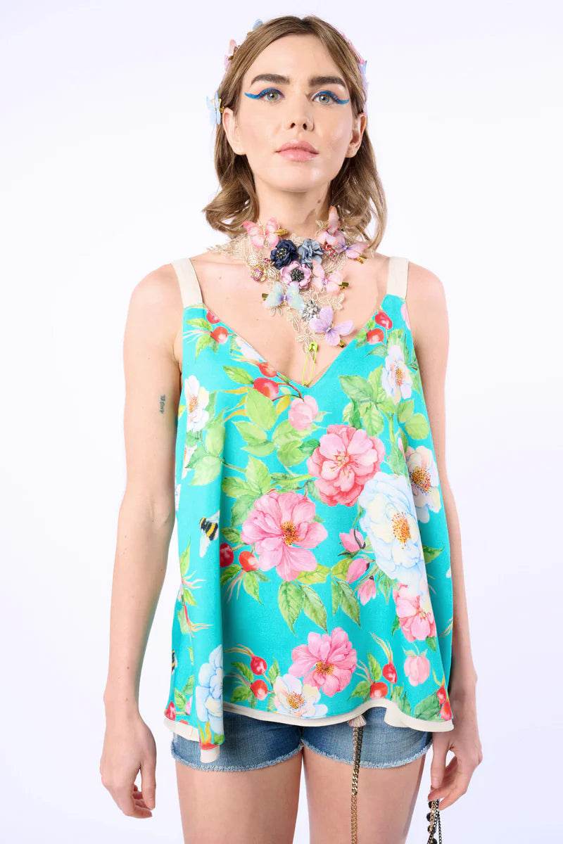 La Ville Rose Reversible Cami by Aratta