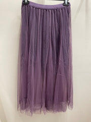 Ombre and Glitter Mesh Skirt by EllyNDale