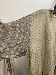 Crepe Sari Evermore Kimono #205 by Kantha Bae