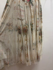 Sparkle Mesh Tulle Maxi Skirt in Joyful by Origami