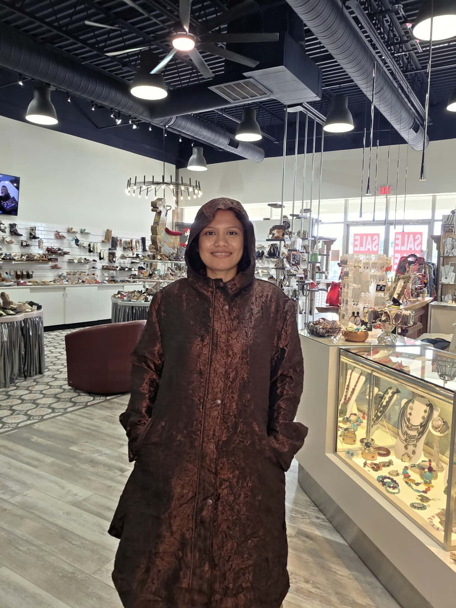 Storm Shimmer Packable Raincoat