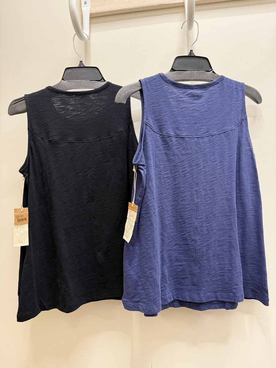 Slub Cotton Seamed Tank