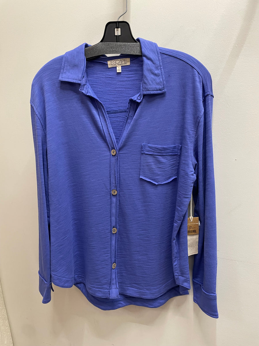 Modal Spandex Terry Shacket by Escape by Habitat 26895 Robin Boutique