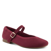 Patrizia Emarithe Shoes in bordeaux front view - Robin Boutique