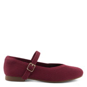 Patrizia Emarithe Shoes in bordeaux side view - Robin Boutique