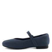 Patrizia Emarithe Shoes in Navy side view - Robin Boutique