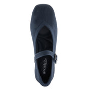 Patrizia Emarithe Shoes in Navy top view - Robin Boutique