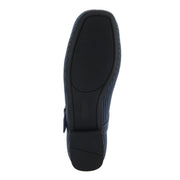 Patrizia Emarithe Shoes in Navy sole view - Robin Boutique