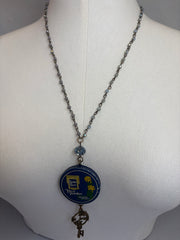 Face Powder Tin Necklace by Gina