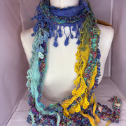 Boho Tassel Scarf Necklace