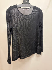 Sparkly Sheer Mesh Layering Shirt by Origami
