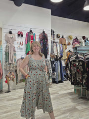 Amalfi Dress in Fluerie Print by Effie's Heart 706-694 Robin Boutique