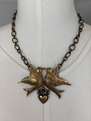Lovebird Necklace by Tara Gasparian