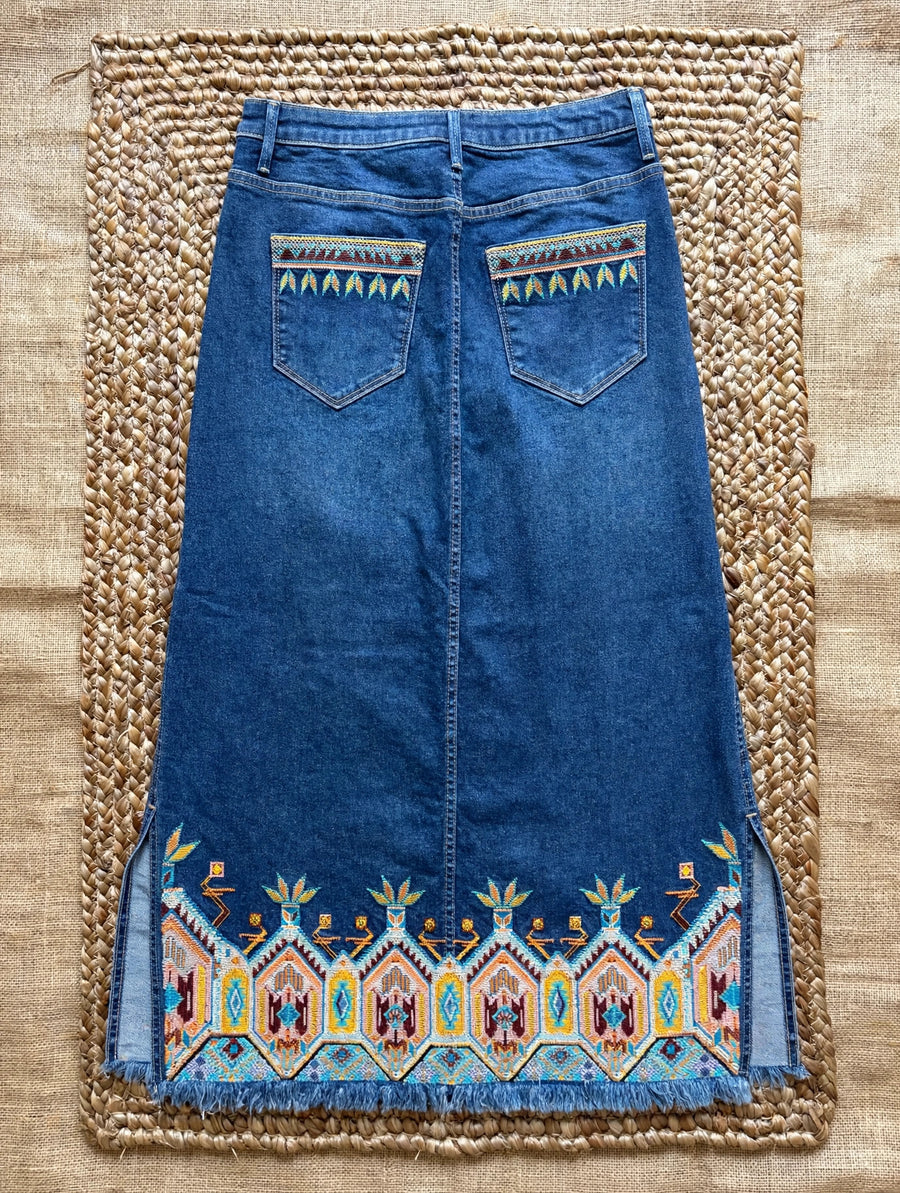 Svetlana Skirt in Canyon Craft by Driftwood Jeans