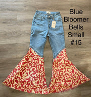 Upcycled Denim Bloomer Bell by Kantha Bae - Robin Boutique-Boutique 