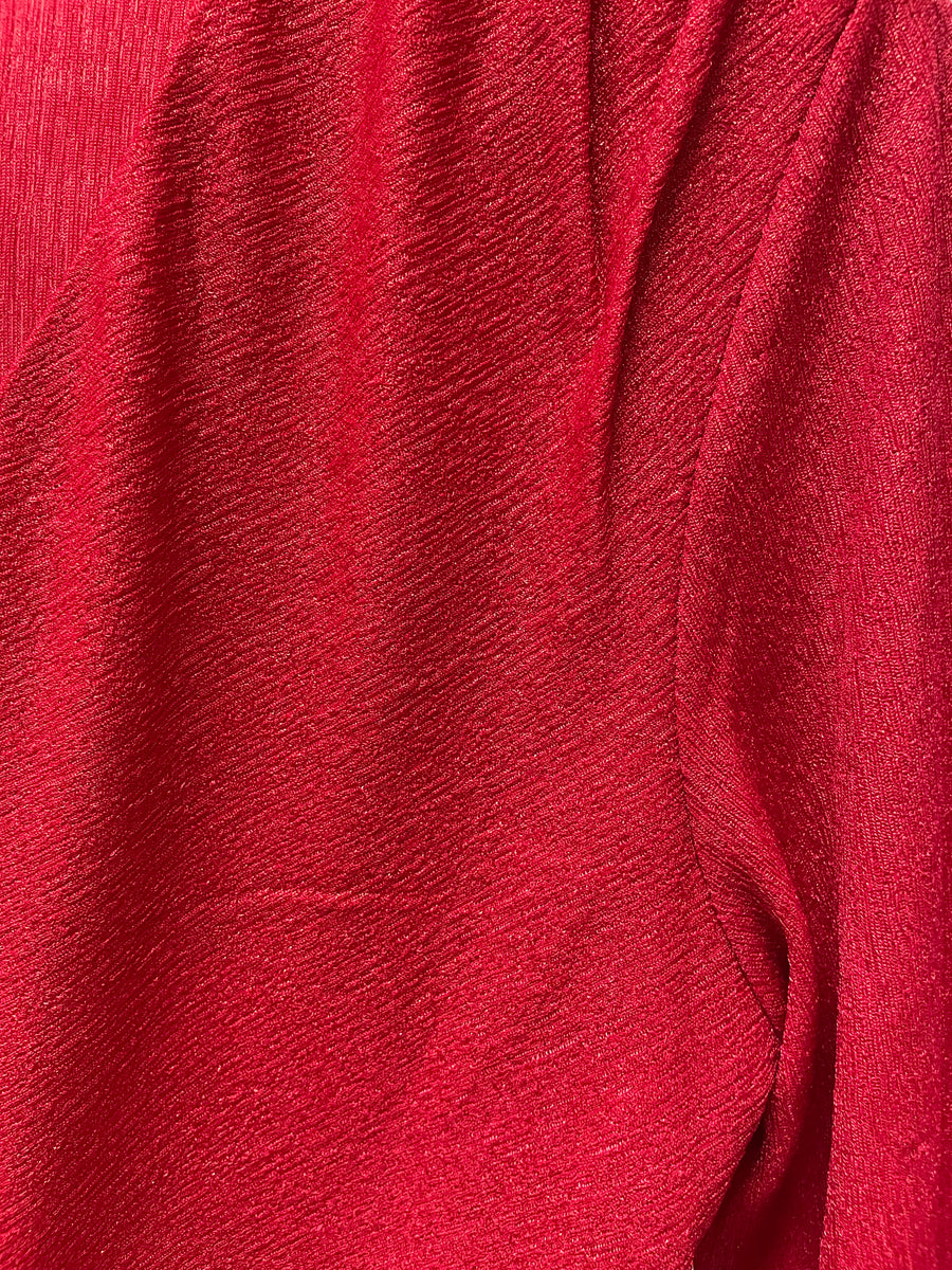 Glimmer Speck Front Tie Top by Clara Sun Woo