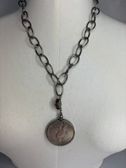Coin Medallion Necklace