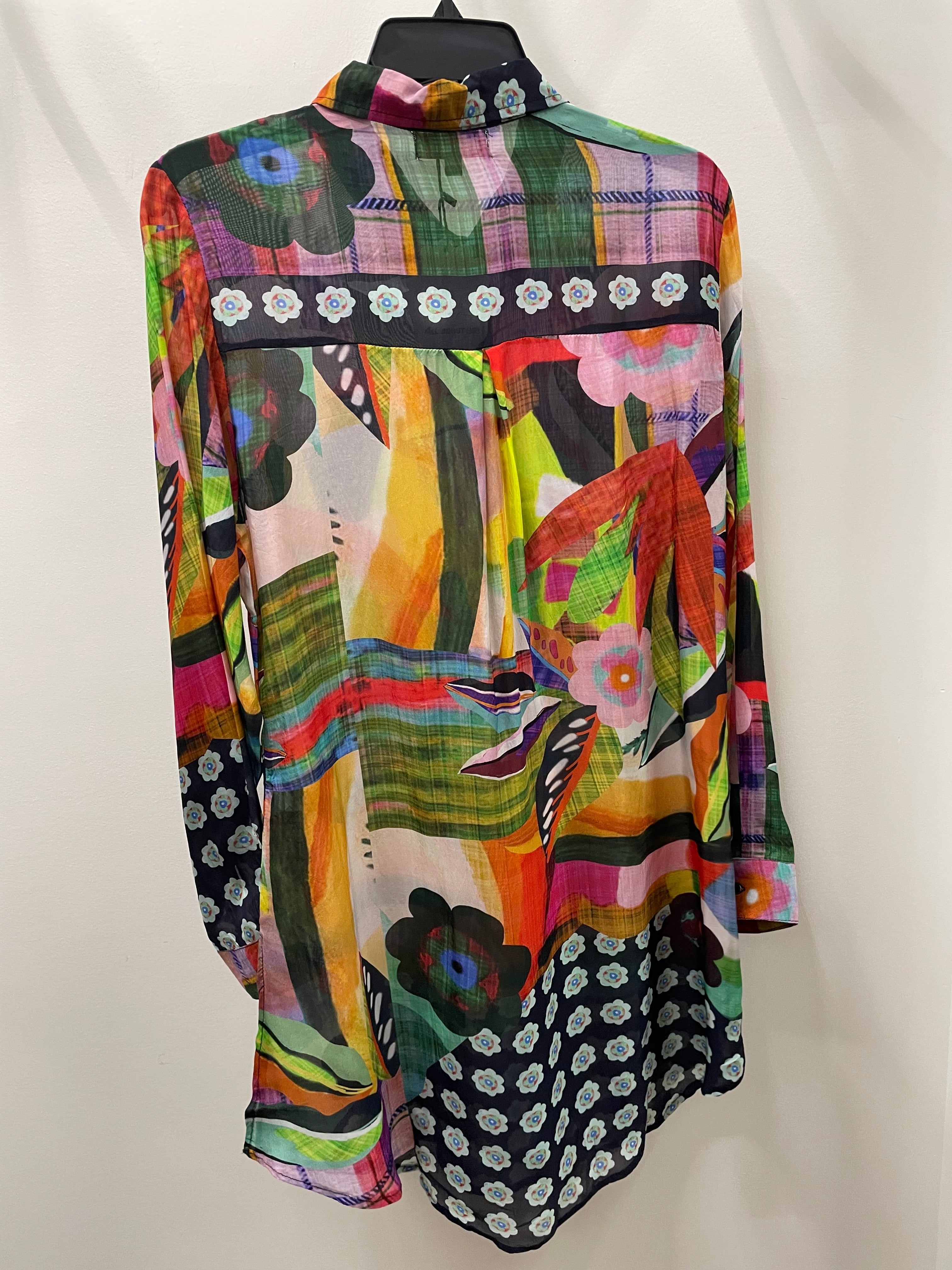 Floral Flow High Low Tunic by All About Her 6094