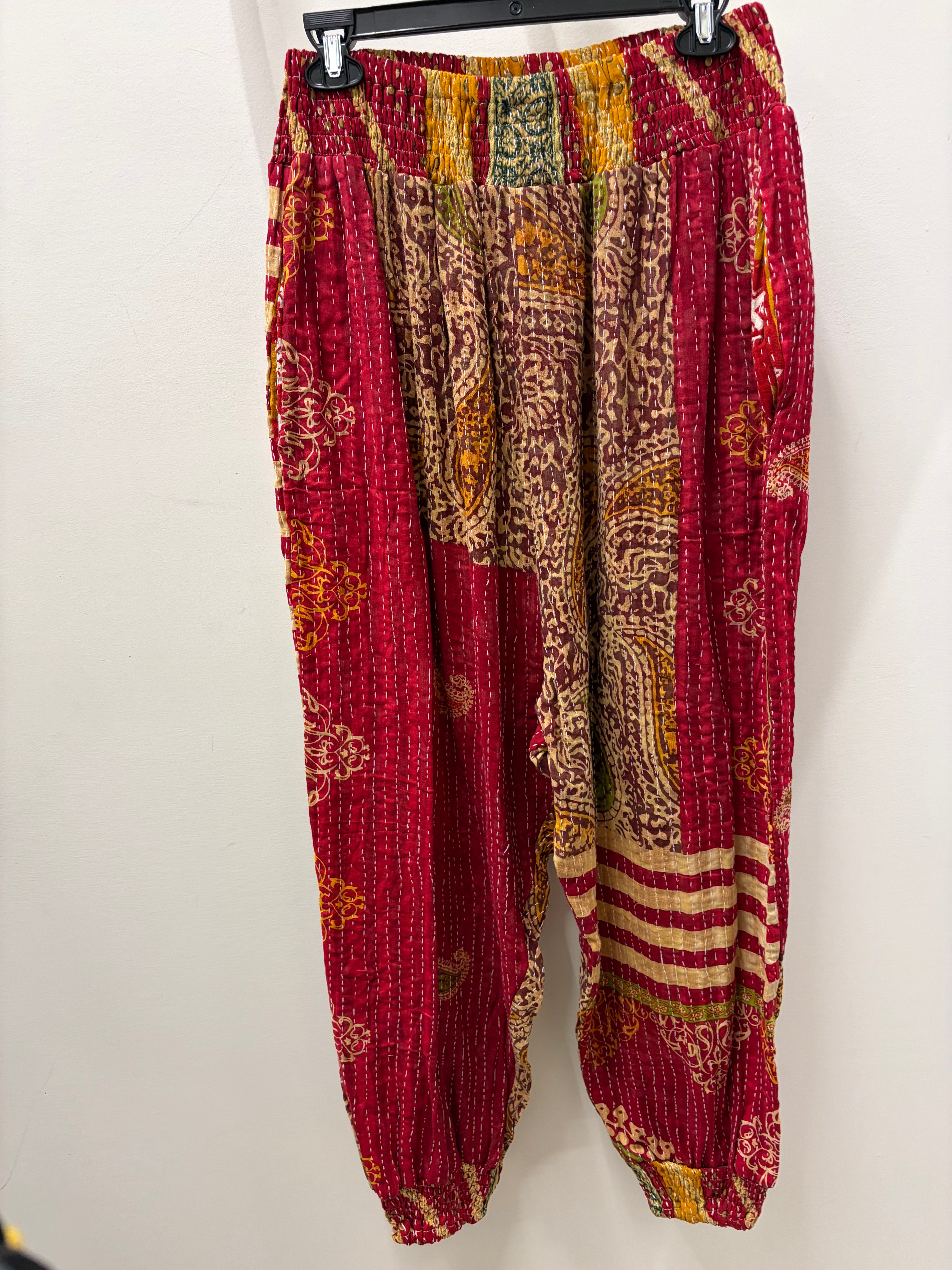 Pareo Kantha Sari Jogger Pant #102 by Kantha Bae