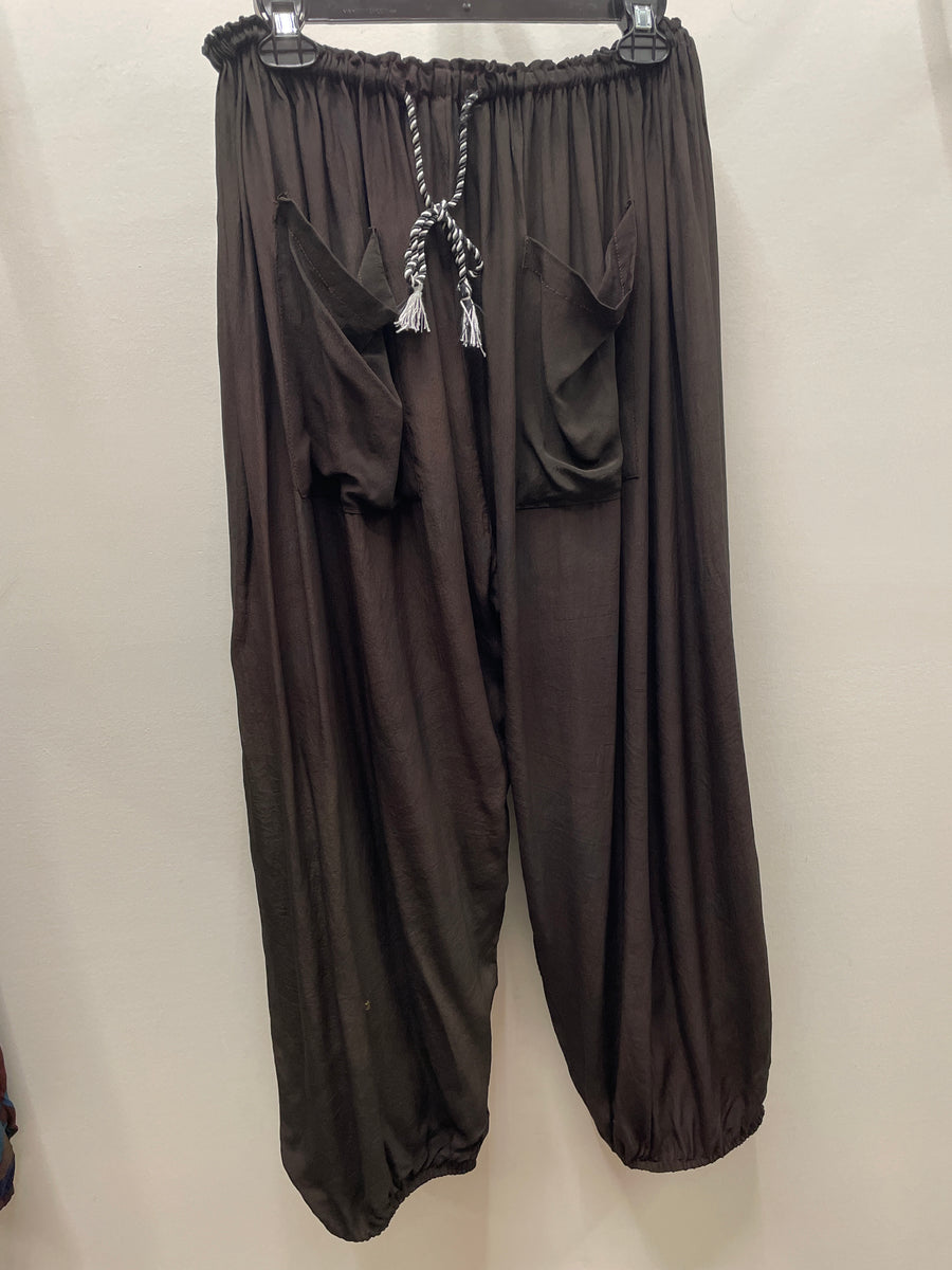 Silk Sari Jogger Pant #09 by Kantha Bae