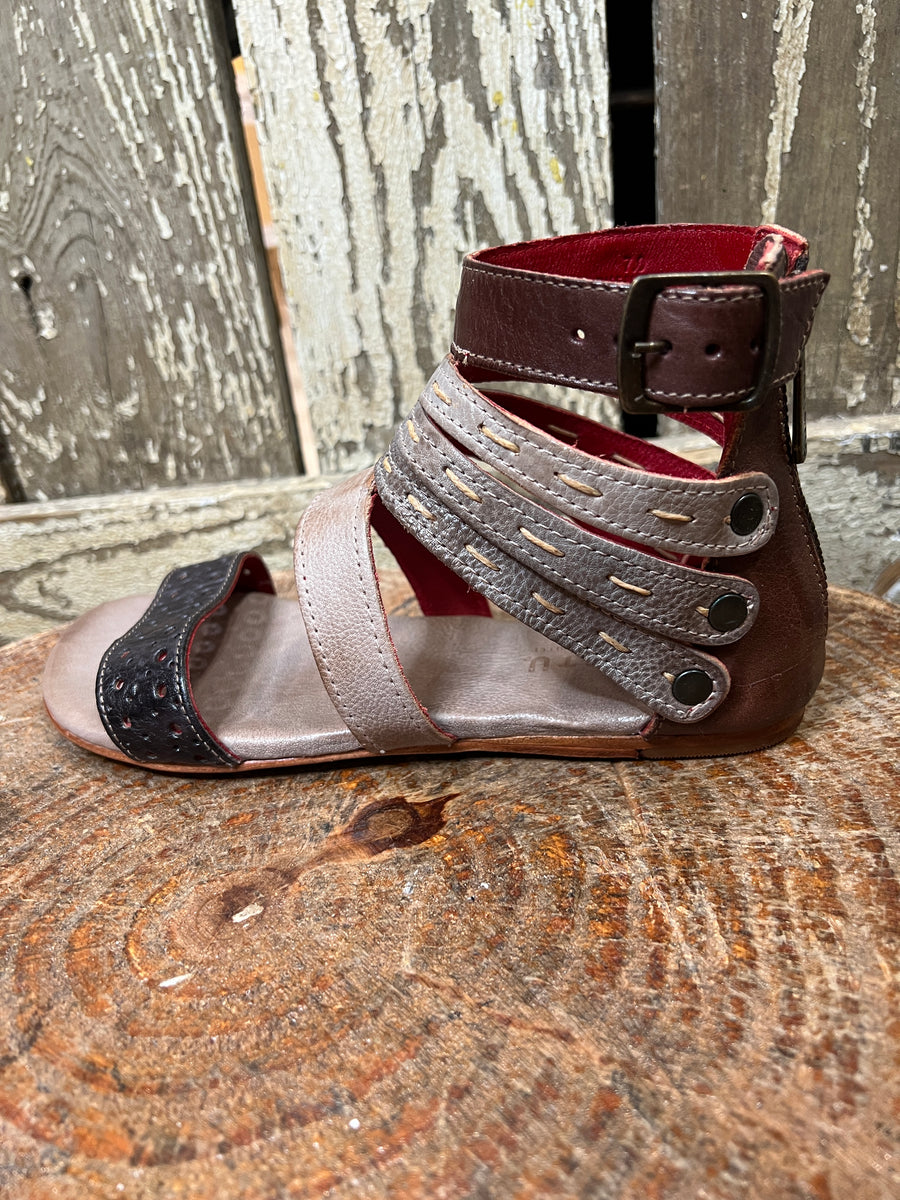 BedStu Leather Artemis Gladiator Sandals