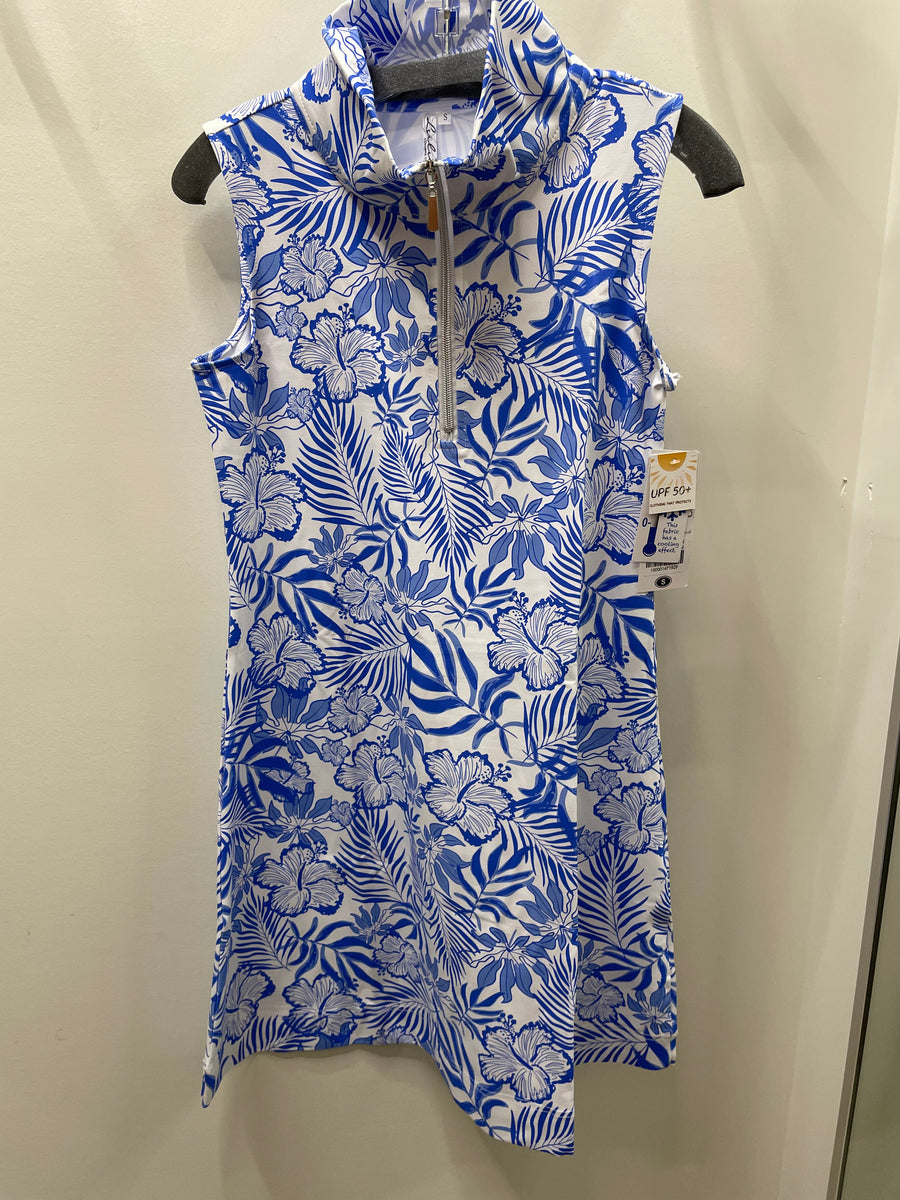 Sleeveless Zip Swing Dress by Lulu-B