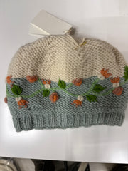 Flora Lavender Knit Beanie By Many Hands
