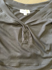 Button Crop Top - Robin Boutique-Boutique 