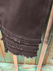 Fringe Ankle Jeans by LuLu-B