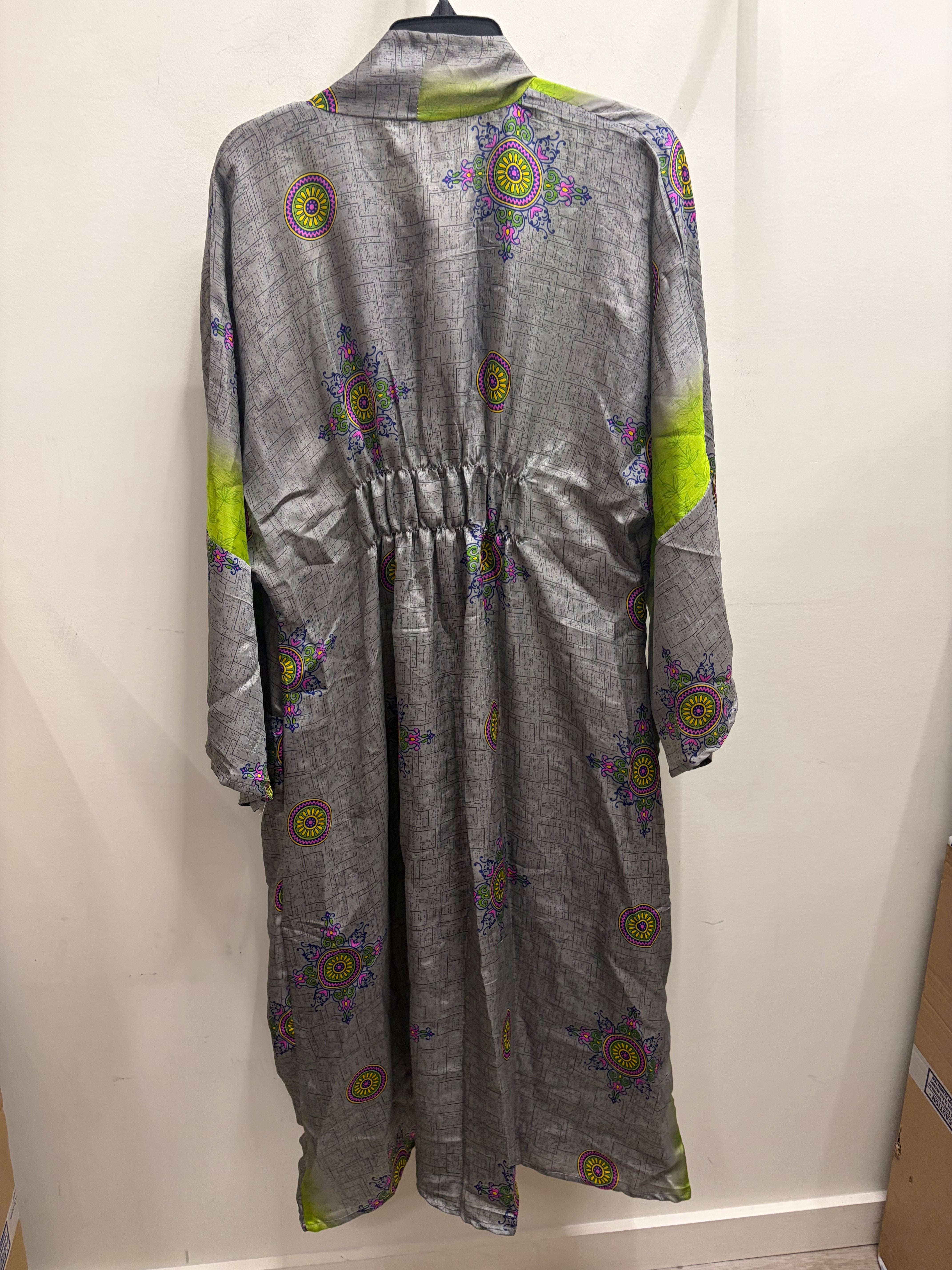 Rasgulla Sari Ruched Dress #200 by Kantha Bae