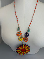 Flower Power Revival Necklace by Gina