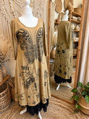 Free Spirit Butterfly Maxi Dress by Paper Lace