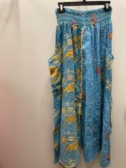 Pareo Kantha Butterfly Cargo Skirt #241 by Kantha Bae