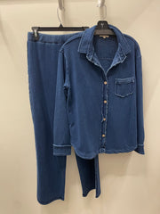 Color Wash Anywhere Shacket by Escape