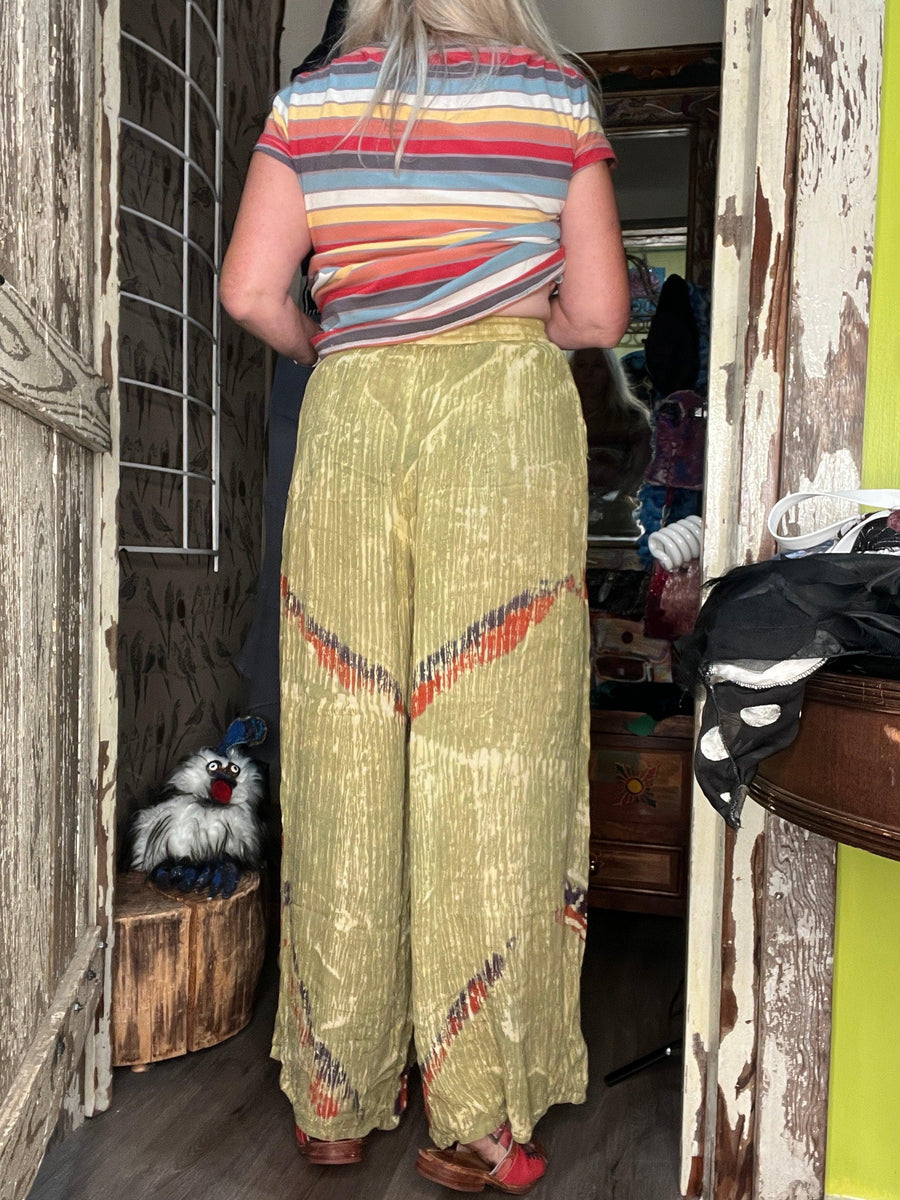 Gauze Palazzo Pants - Robin Boutique-Boutique 