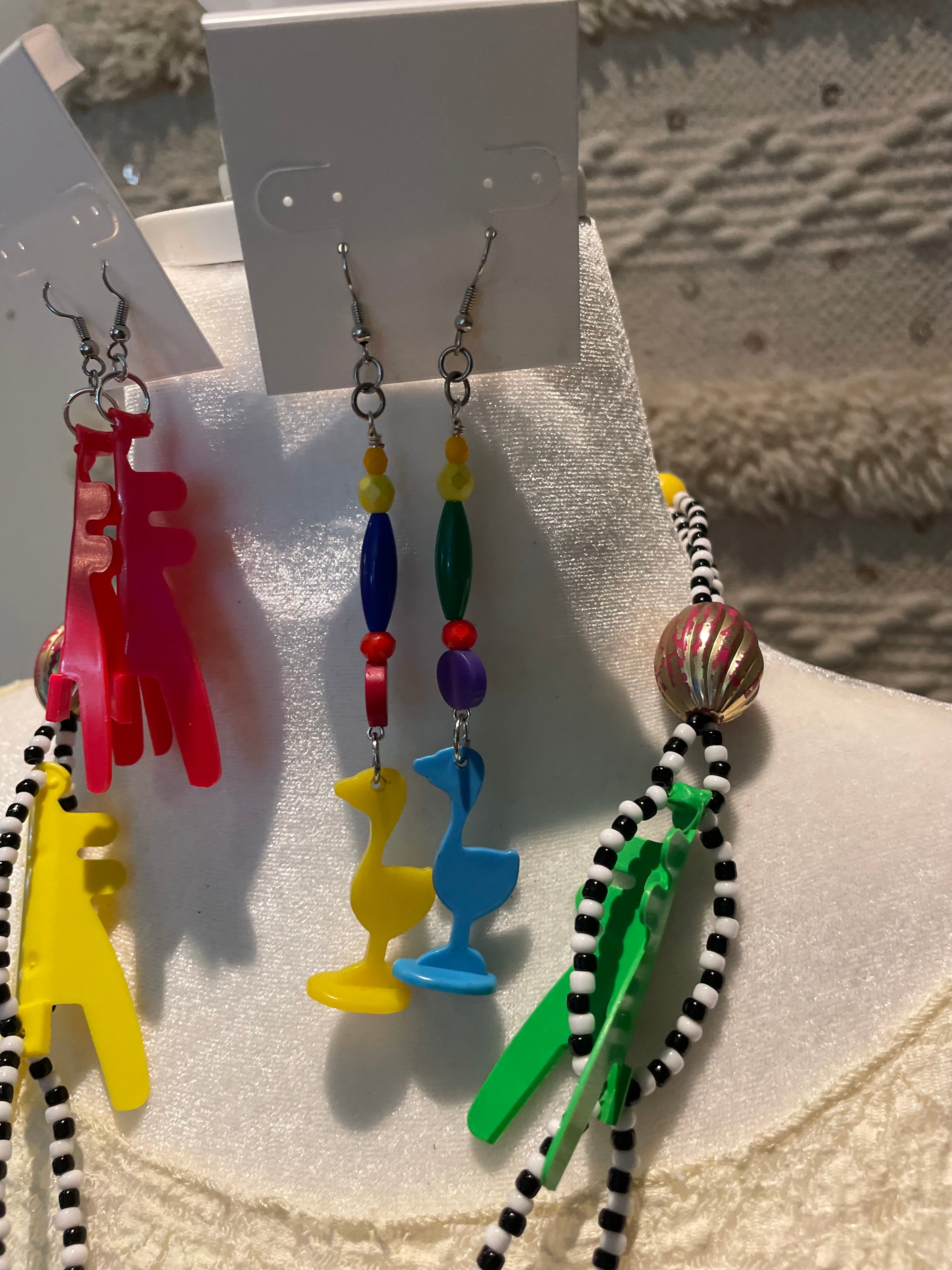 Rotary Dial Toy Necklace by The Vintage Jewel